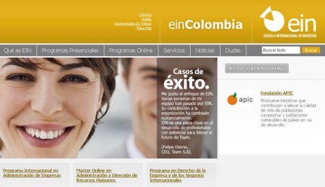 Liceo Gestin web de Centros de Formacin. Escuela Internacional de Negocios